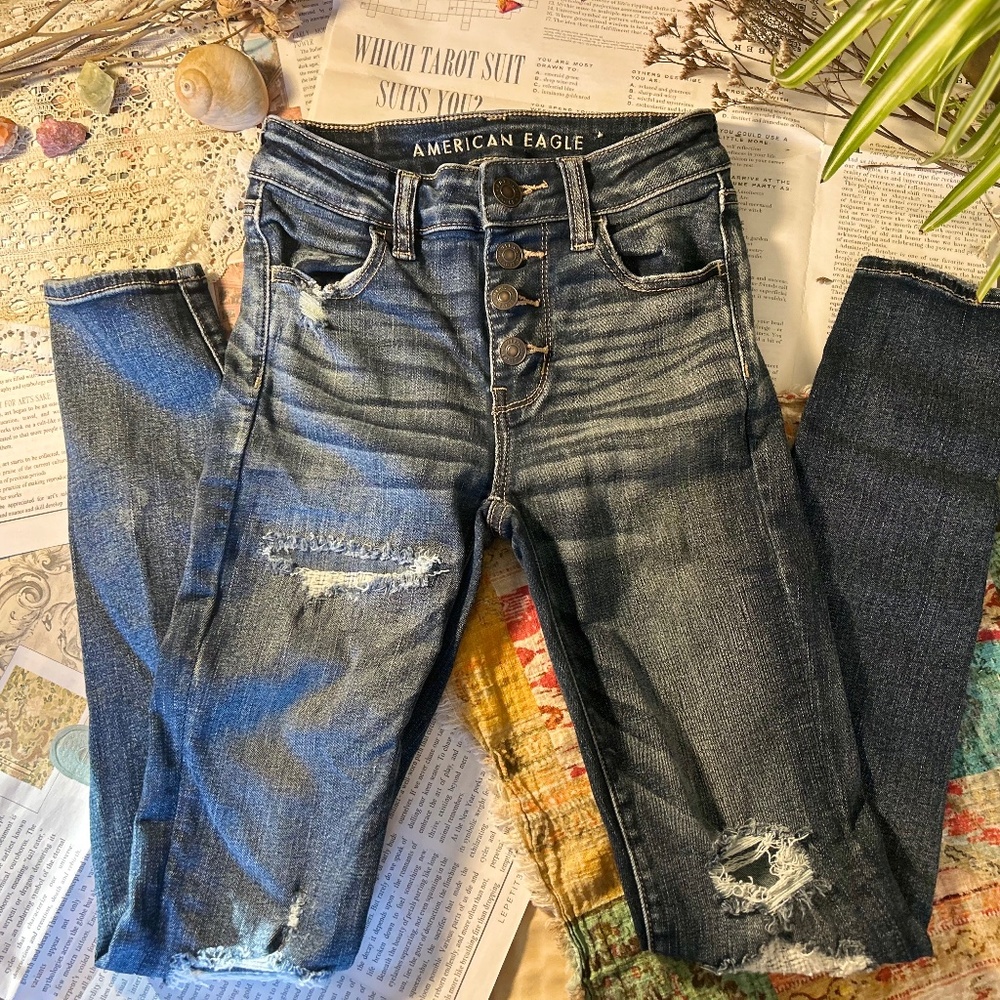 American Eagle High rise jegging